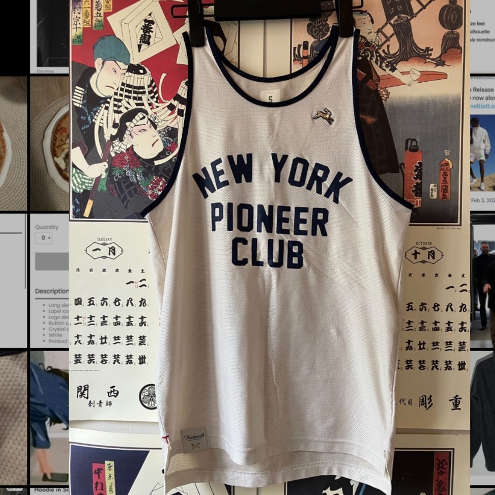 New York Piooner Club Ivory Tank in XL - Picture 3 of 5